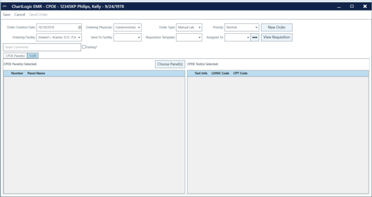 Orders | ChartLogic Help Center