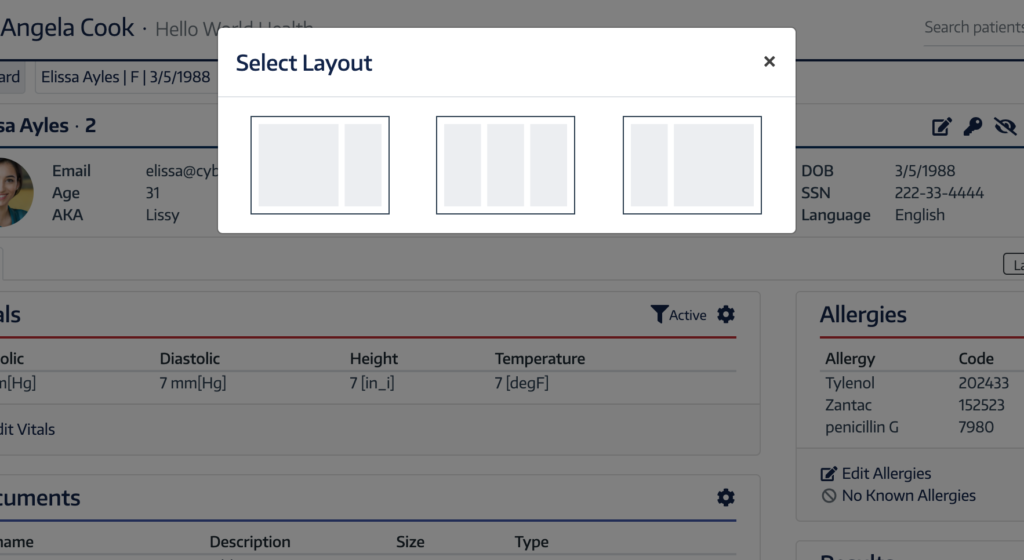 Changing the Chart Layout | ChartLogic Help Center